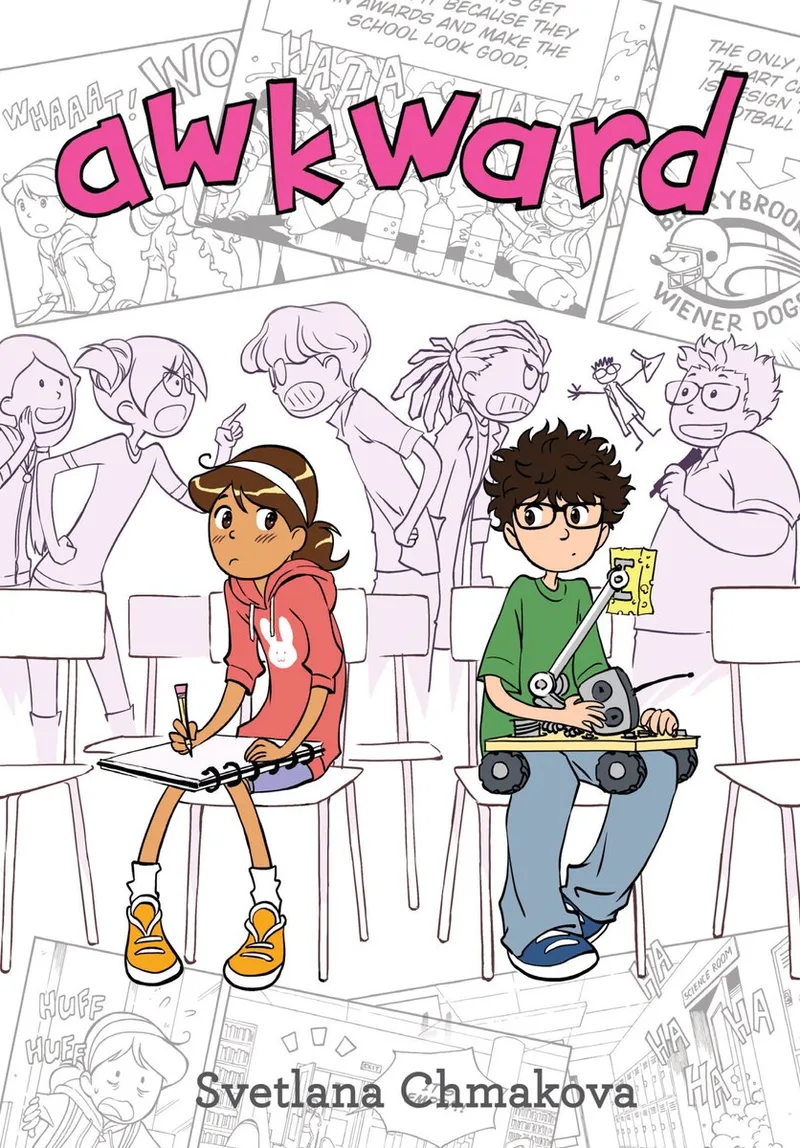 Awkward von Yen Press – Buchfoto