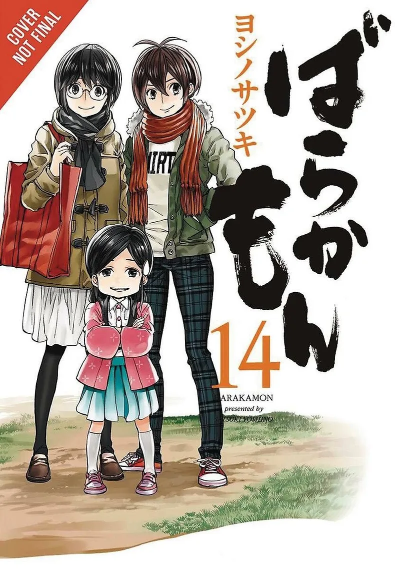Barakamon 14 fra Yen Press – billede af bogen