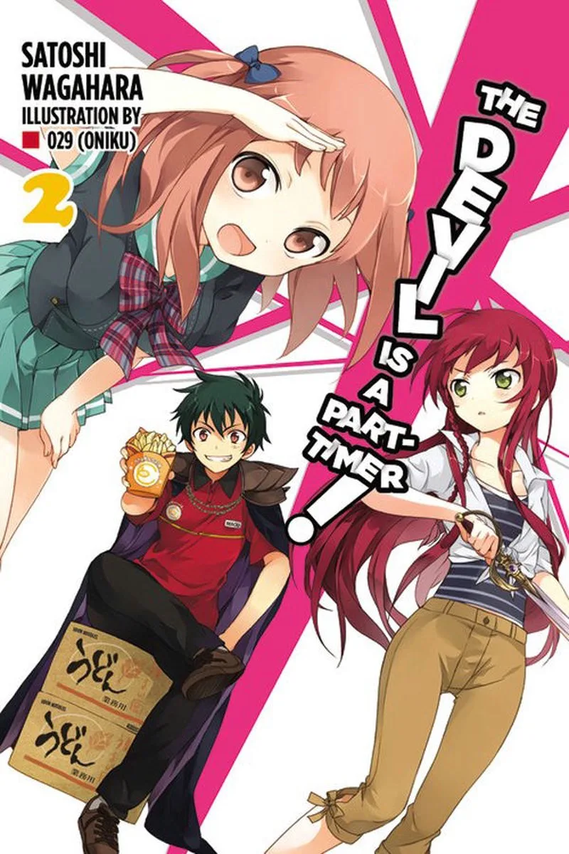 Devil is A Part-Timer Novel V2 de Yen Press – photo du livre