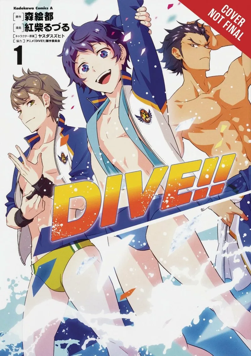 DIVE GN- DIVE!!, Vol. 1 von Yen Press – Buchfoto