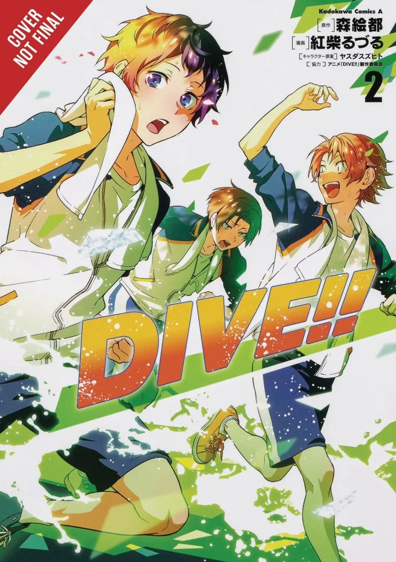 DIVE GN- DIVE!!, Vol. 2 von Yen Press – Buchfoto