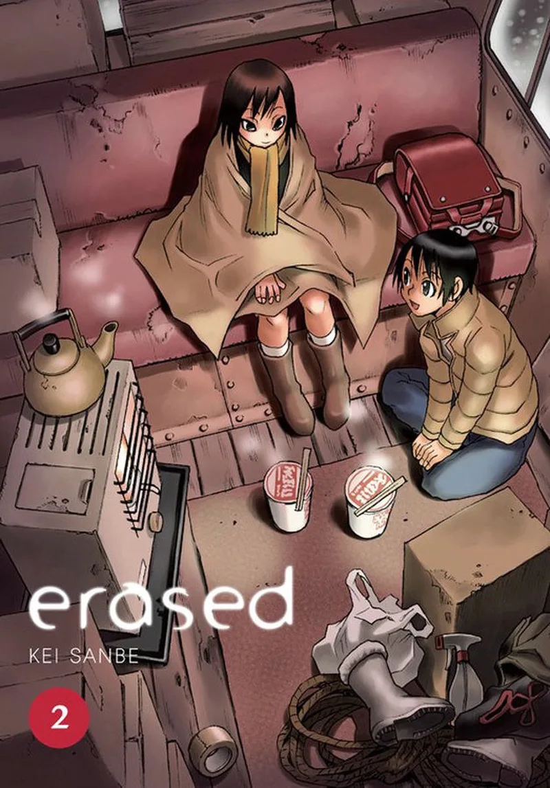 Erased 2 fra Yen Press – billede af bogen