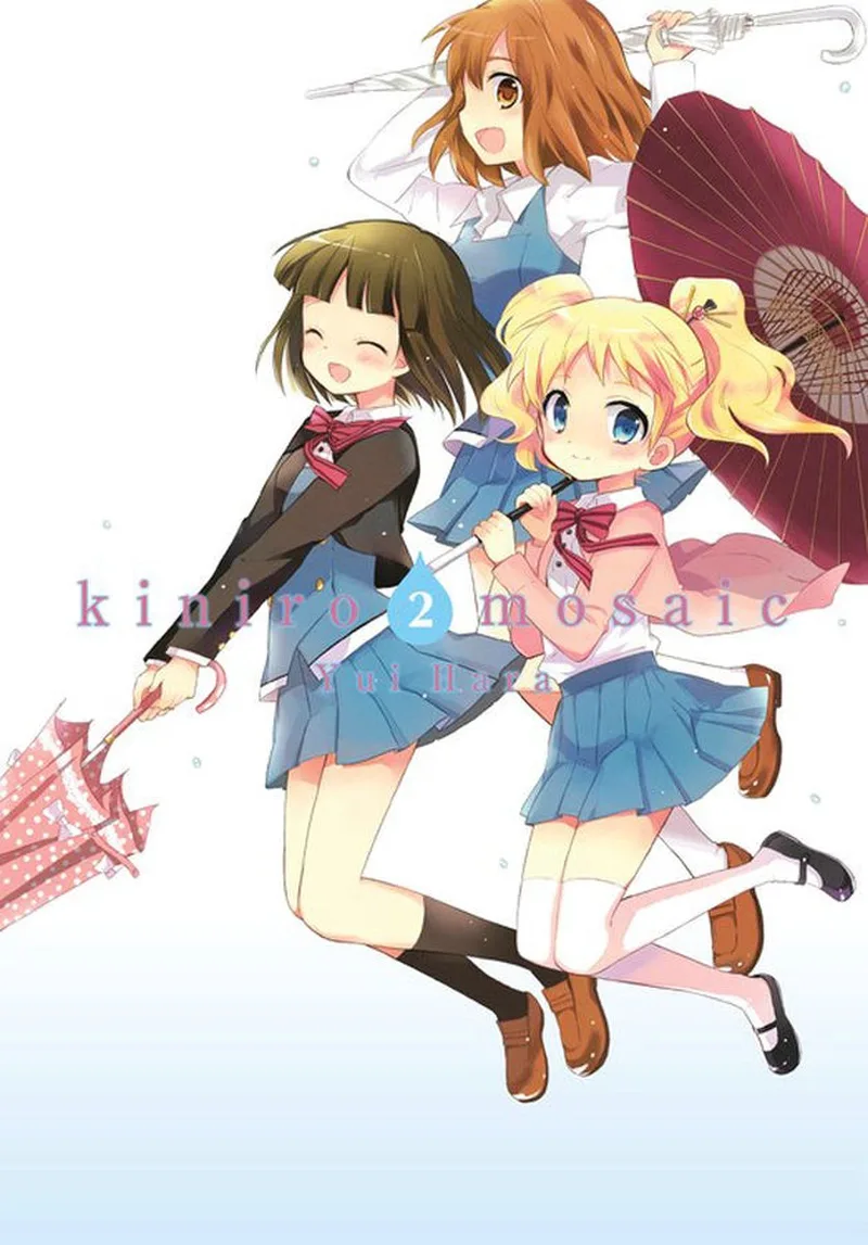 Kiniro Mosaic 2 von Yen Press – Buchfoto