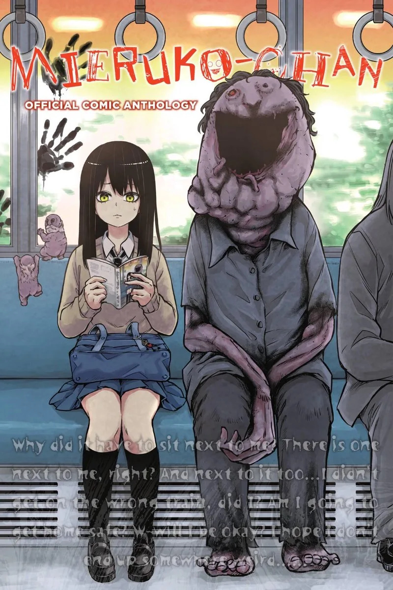 Mieruko-chan Anthology Comic von Yen Press – Buchfoto