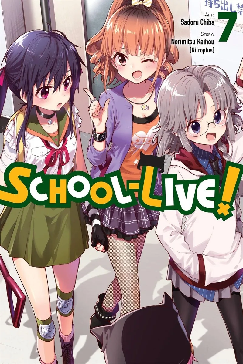 School-Live! 7 von Yen Press – Buchfoto