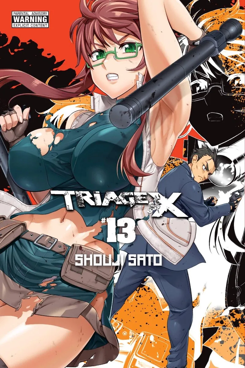 Triage X 13 von Yen Press – Buchfoto