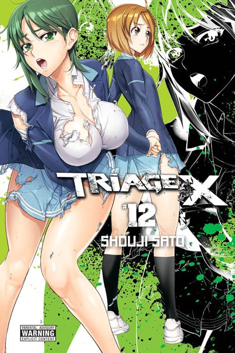 Triage X Vol 12 von Yen Press – Buchfoto