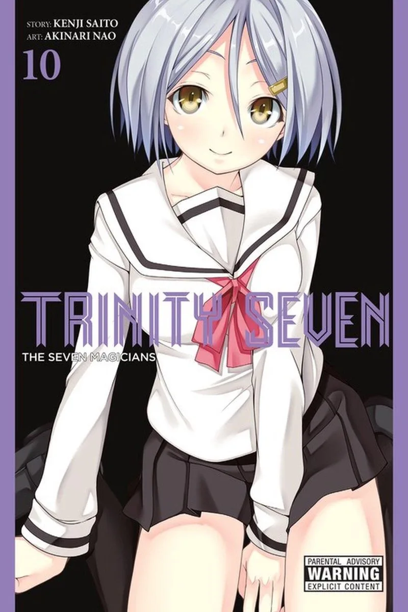 Trinity Seven 10 von Yen Press – Buchfoto