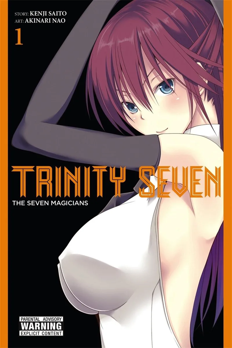 Trinity Seven Vol 1 von Yen Press – Buchfoto