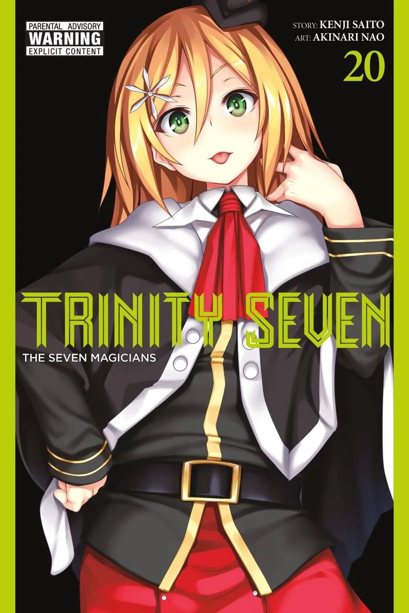 Trinity Seven Vol 20 von Yen Press – Buchfoto