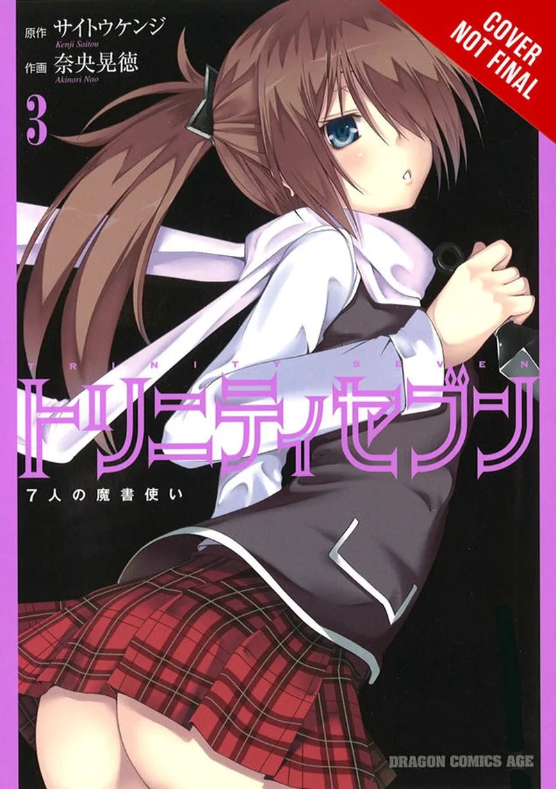 Trinity Seven Vol 3 von Yen Press – Buchfoto