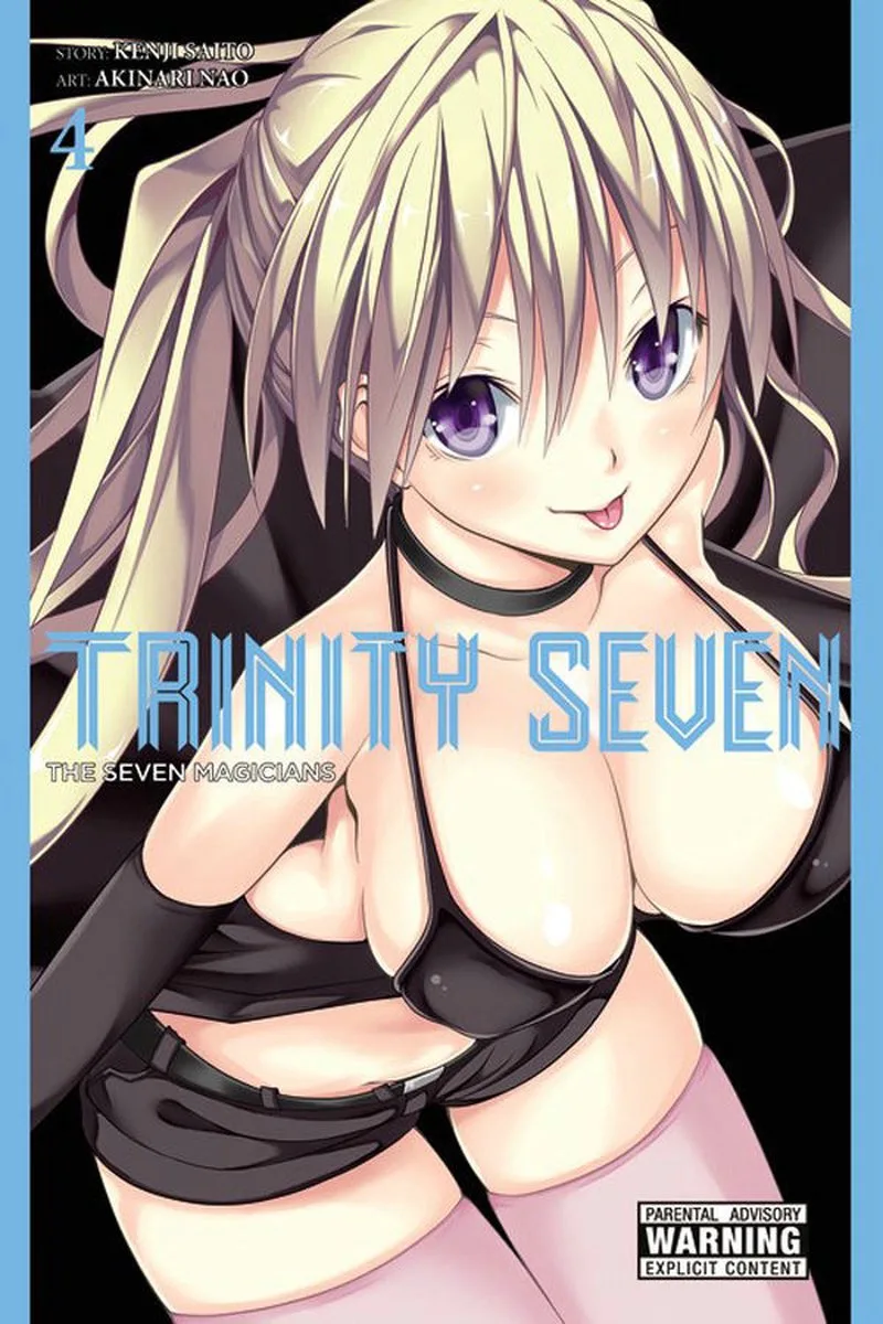 Trinity Seven Vol 4 fra Yen Press – billede af bogen