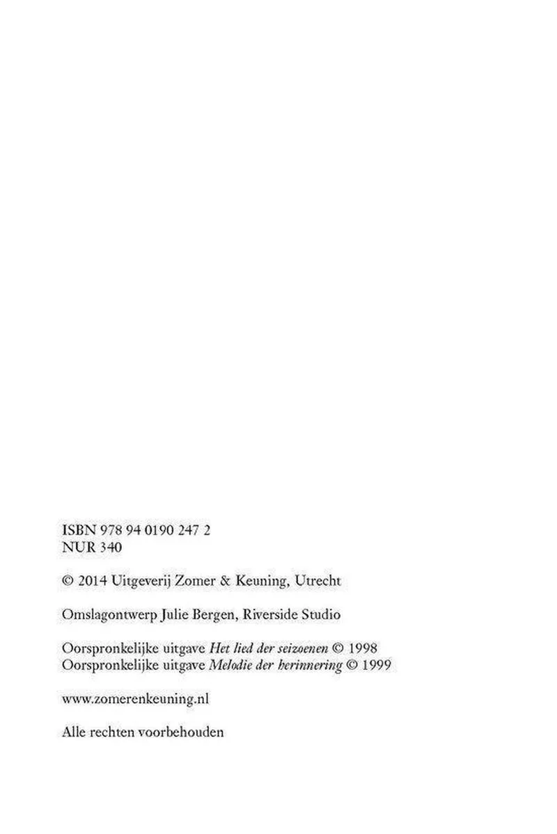 Het lied van het leven 1 von Z&K – Buchfoto