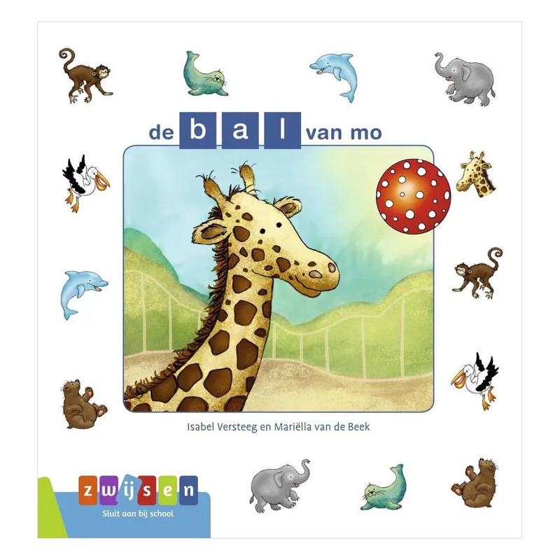 Kleuters samenleesboeken - de bal van mo de Zwijsen – photo du livre